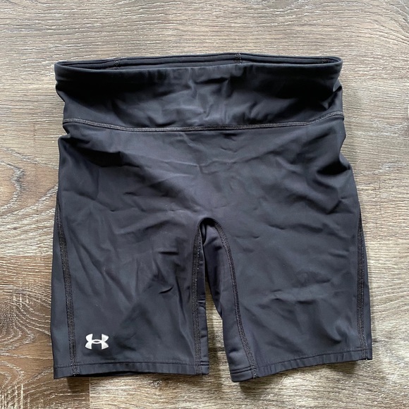 Under Armour black spandex shorts with 3” inseam - Picture 1 of 5